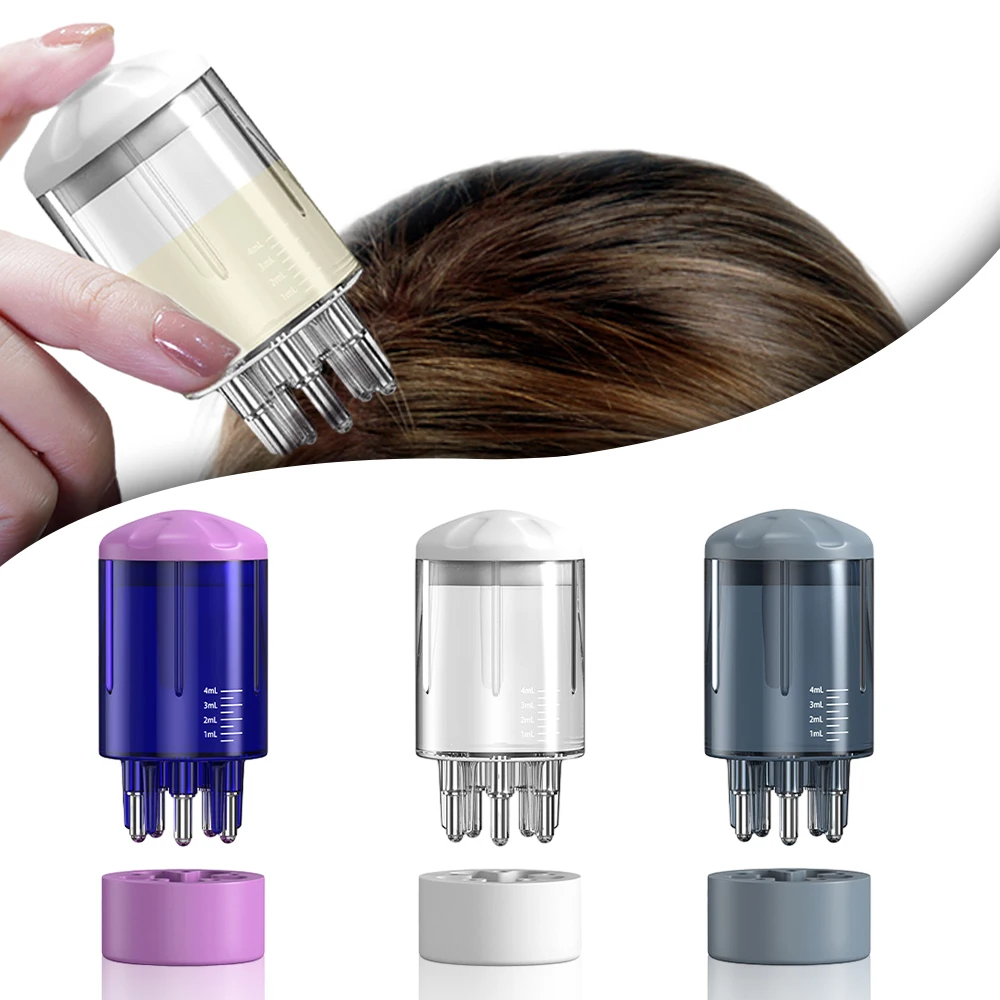 

Scalp Applicator Liquid Comb for Hair Scalp Treatment Essential Oil Liquid Guiding Massager Comb Hair Growth Serum Oil Apply