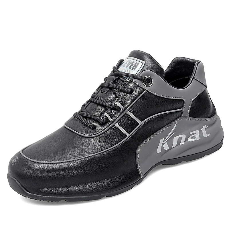 

Height-Increasing Shoes for Men, Spring/Summer Style, Breathable, 10cm Genuine Leather Shoes, Trendy Casual Sports Shoes, 6cm In