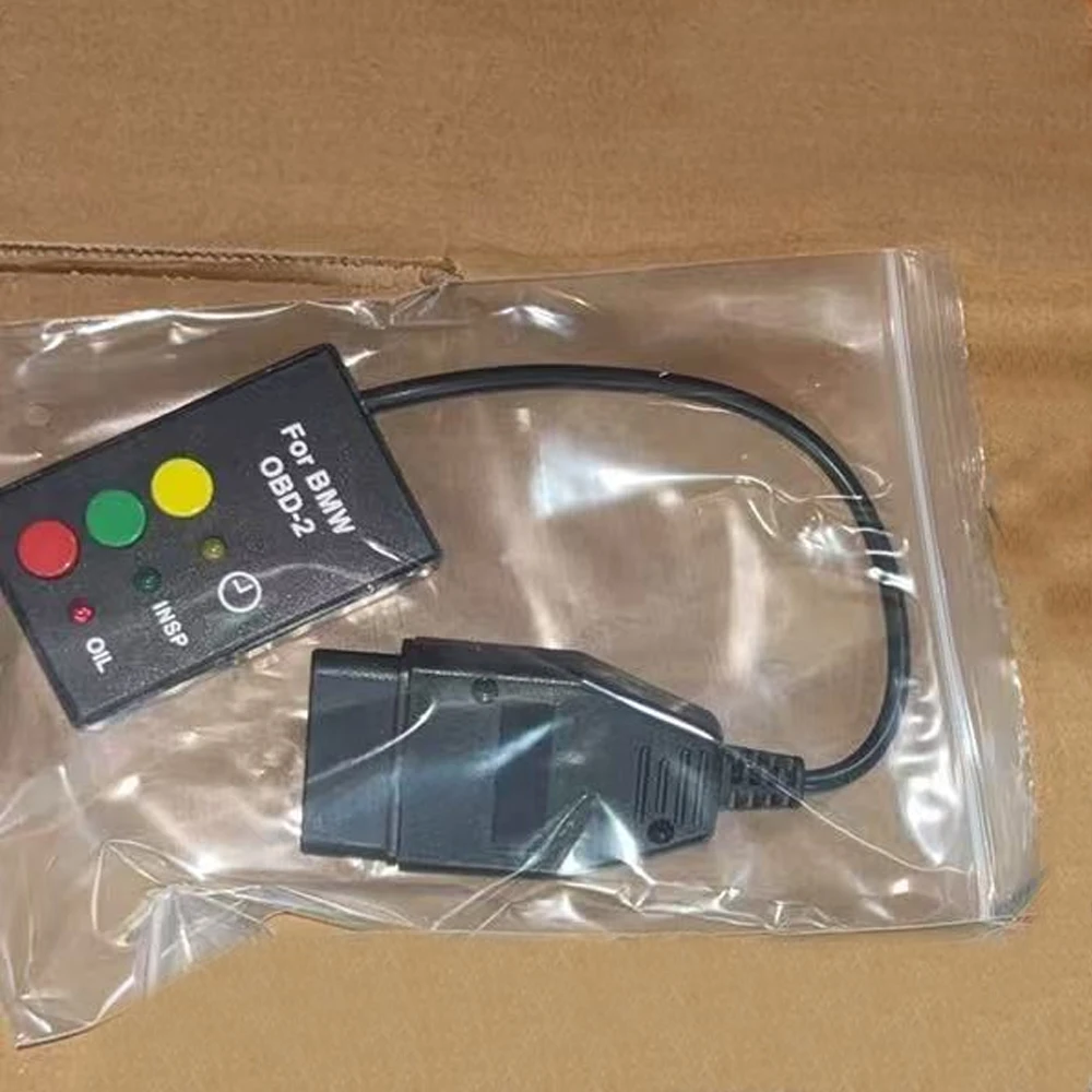 16Pin Oil Service Inspection Reset Tool for BMW E46 E39 X5 Z4 U90C OBD2 Maintenance Lights Instrument Diagnostic Connnector Car