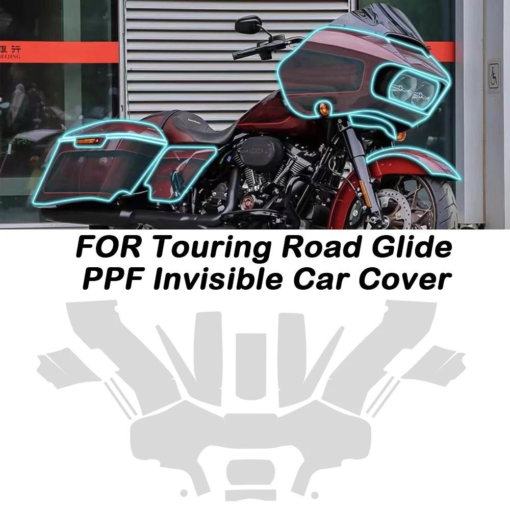 

For Harley Touring Road Glide Motorcycle Body Protection Film PPF TPU Protective Film Touring Road Glide Invisible Car Cover
