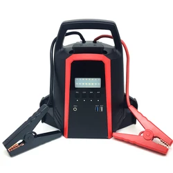 80000mAh 2400A 12/24v car jump starter  battery charger 12v-24v made in japan for 17L 750HP heavy duty truck