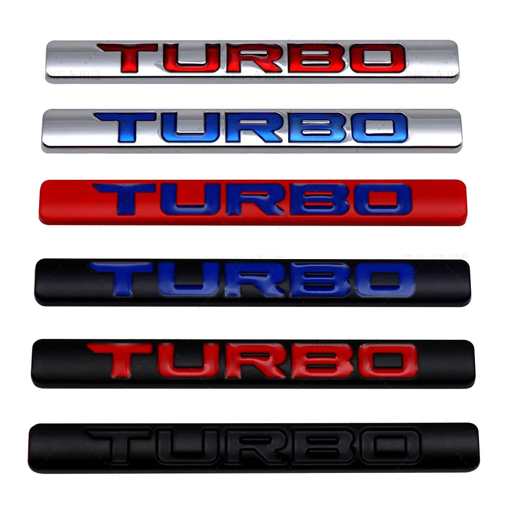 

Car Fender Metal Emblem Sticker For TURBO Logo Trunk Badge Decal for Mazda Volvo KIA Lexus Hyundai Honda Suzuki Audi Peugeot