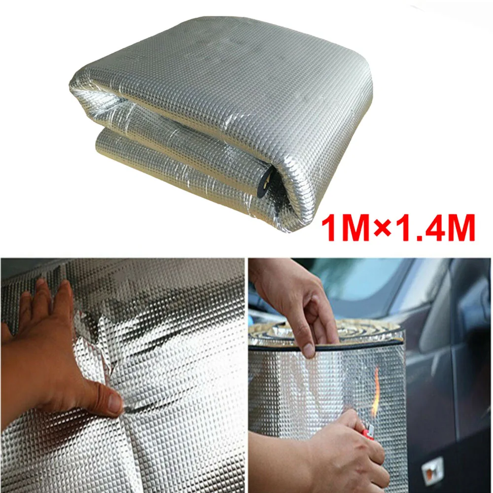 5MM High Temperature Resistance Thermal Heat Insulation Car Sound Fire Deadener Thermal Heat Insulation Sound-Absorbing Cotton