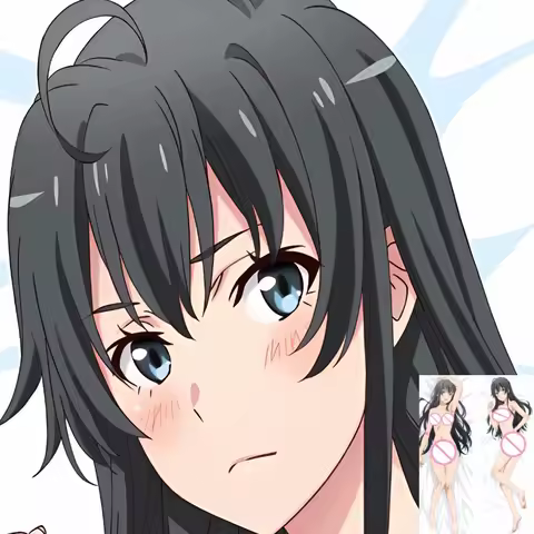 Cosplay Dakimakura Anime Yukinoshita Yukino Pillowcase Double-sided Print Home Bedding Hugging Body Pillow Cover Case