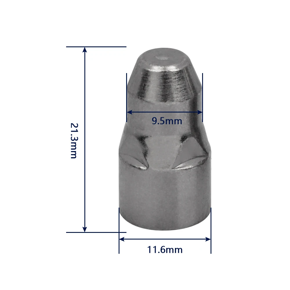 Free Shipping P80 Plasma Cutting Nozzle Machine Accessories Cutter Torch Head Electrode Nozzles Contactable Scrap LGK100