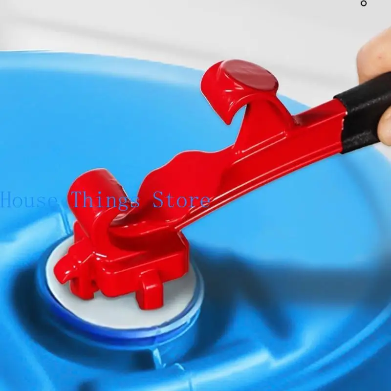 652F Aluminum Drum Wrench 3 in 1 Bung Wrench 55 Gallon Drum 5 Gallon Bucket Opener Barrels Wrench Opener Paint Oil Drum Lid
