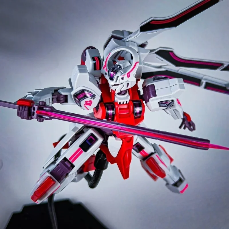 JMS chinois rouge HG 1/144 Schwarzette la sorcière de Mercury Mech, Kit d'assemblage, figurine d'action, jouets d'ornement de bureau, cadeau