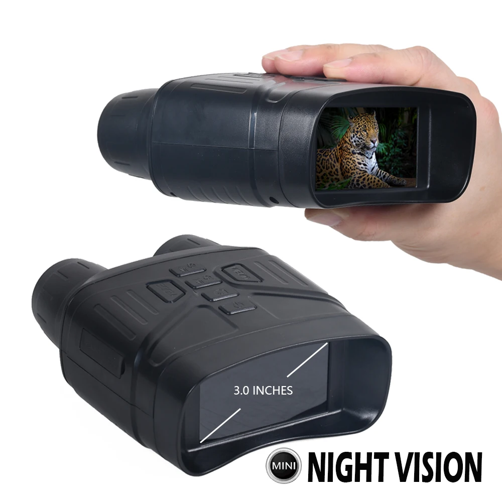 

3 Inch Screen Night Vision Device MINI Infrared Binoculars Telescope HD Day And Night With Photos&Videos Hunting Camera 2021 NEW