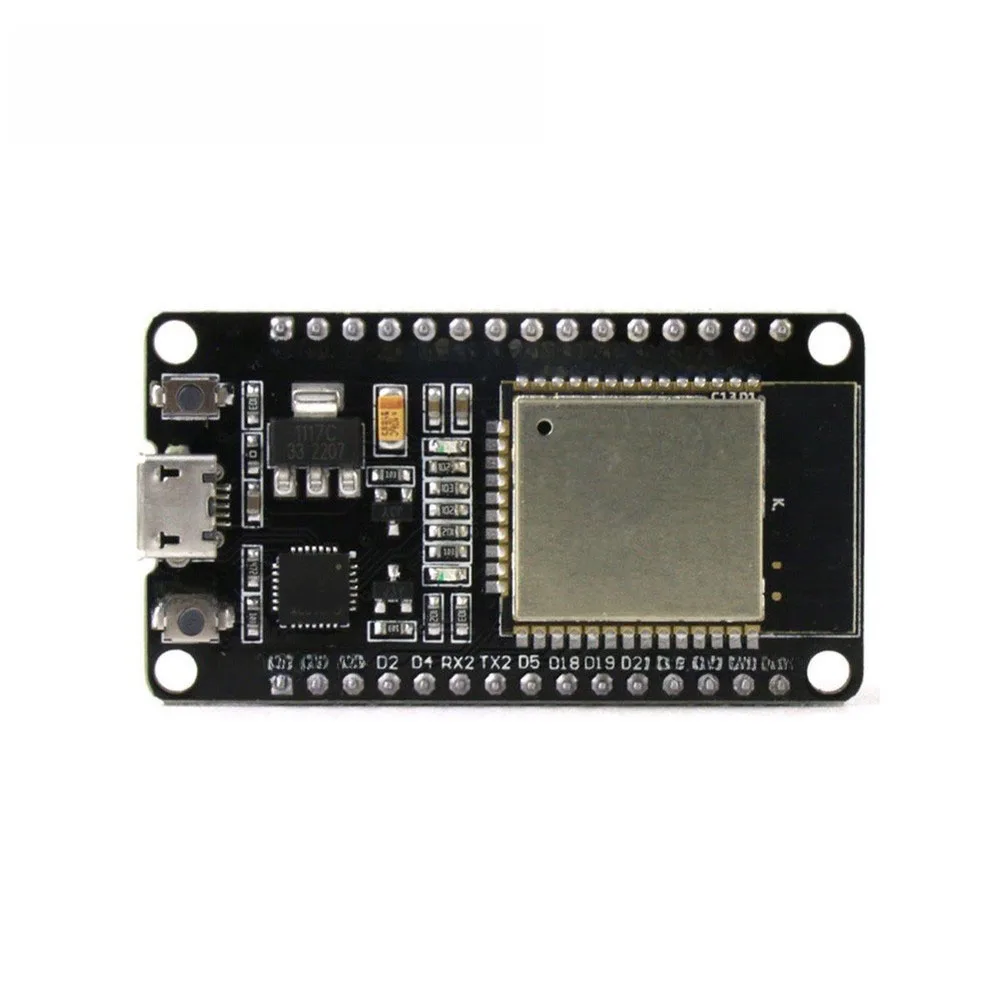 For ESP32 Development Board Set of 2 Dual Core 240MHz 4MB WiFi BT 4.2 For CP2102 USB Programming Board for DIY