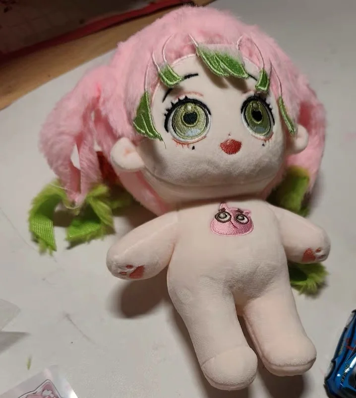 애니메이션 귀멸의 칼날 이구로 오바나이 칸로지 미츠리 핸섬 인형 20cm 코스프레 만화 소프트 바디 옷 갈아입히기 크리스마스 베개 선물