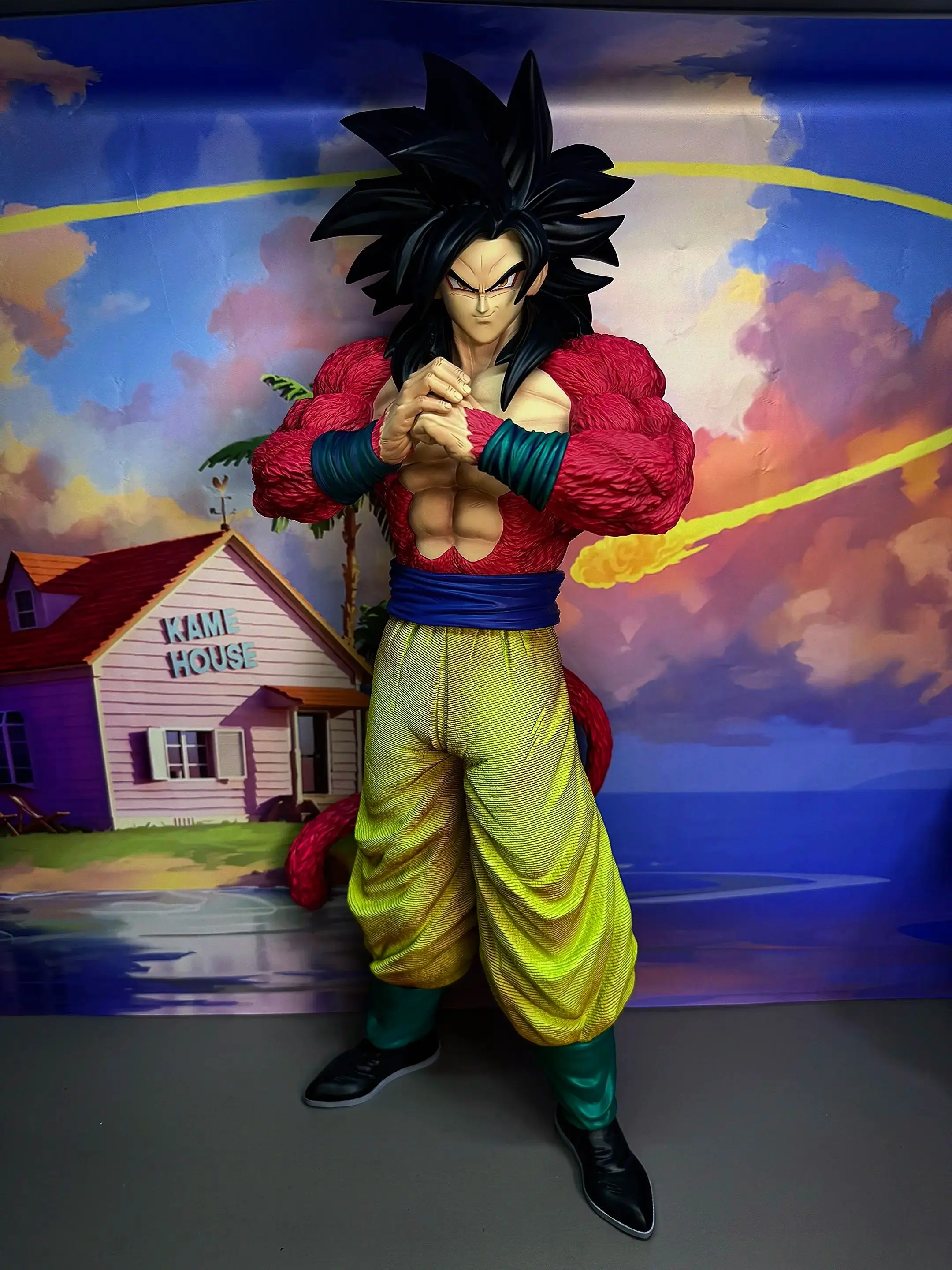 Estatua JT Studio Dragon Ball Super Saiyan 4 Goku versión 2% 50cm escala 1/4-edición limitada juguete de regalo de JT-083