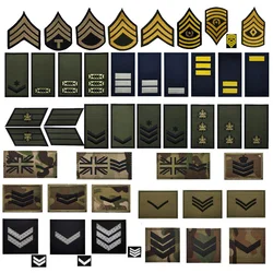 Hot Selling Army Fan Series Bag Accessories Badge Camo Series Epaulette IR Reflective Laser Cut Backpack Patches for Clothing