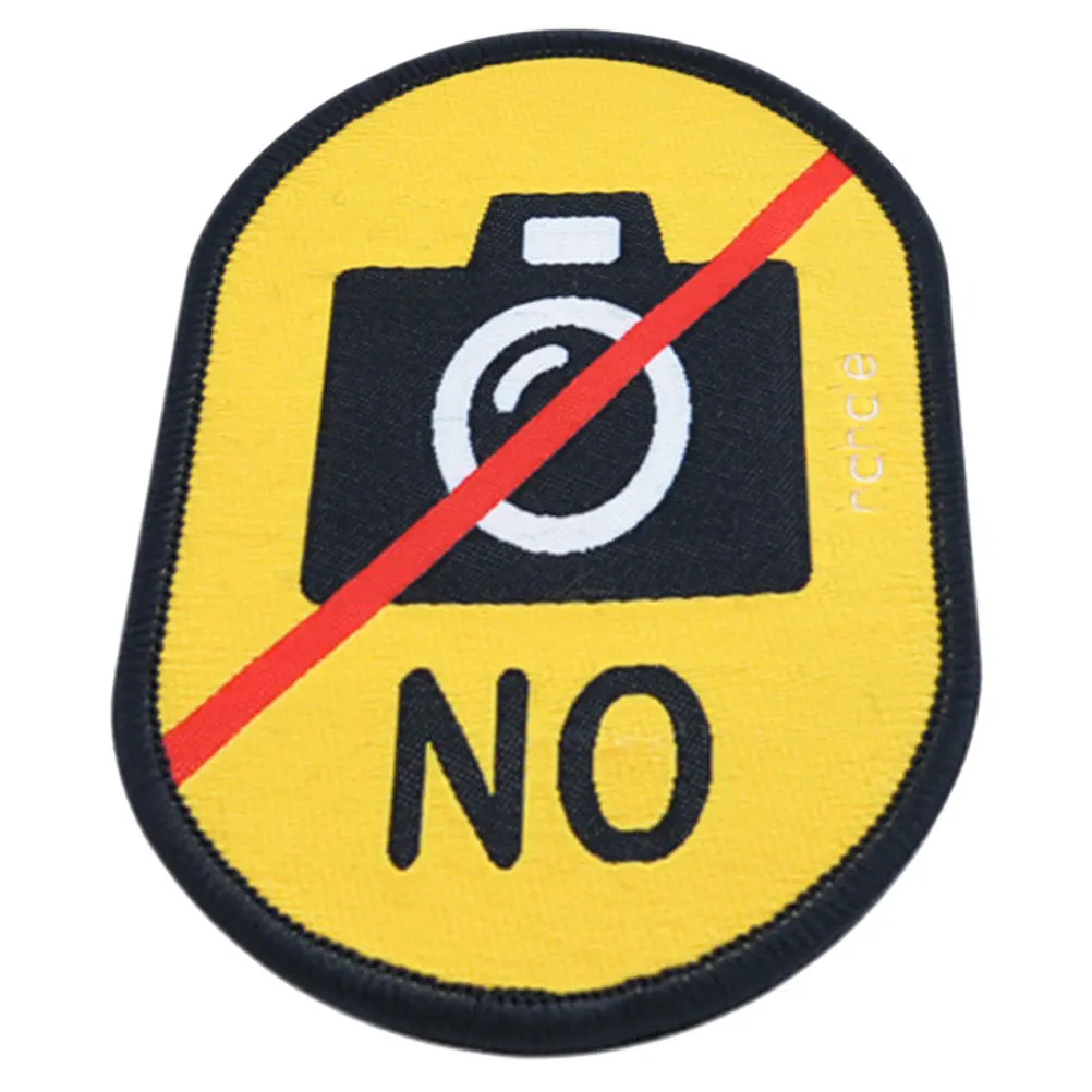 

Pet Warning Sticker Do Not Photographing Social Identification Label Leash Tape Removable Warning Decal for Signs