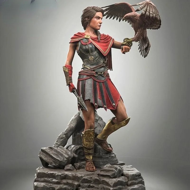 1/24 Scale Resin Figure Assembly Model Kit Sparta Female Warrior Historical Hobby Miniature Unassembled Unpainted Free Shipping