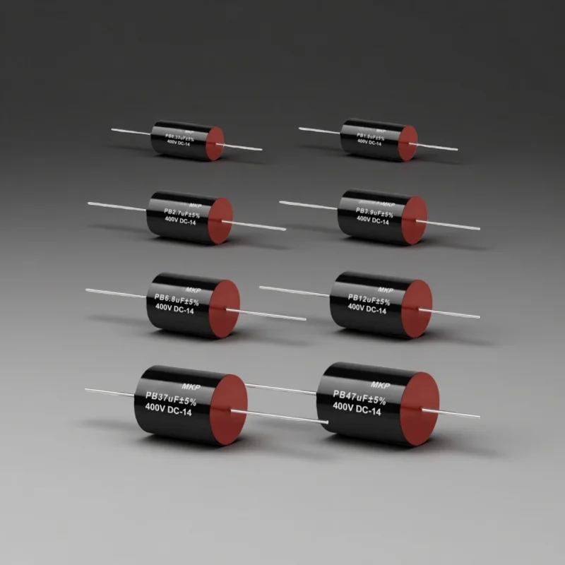 구리 발 발열 폴리프로필렌 MKP 무전극 커패시터 400V 2.2/3.3/4.7/6.8/10UF AEAK