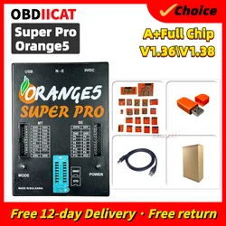 Orange 5 V1.38 Full Activation Super Pro Orange5 V1.38 New Professional Programming  With Full Adapter ECU Programmer Car Tools