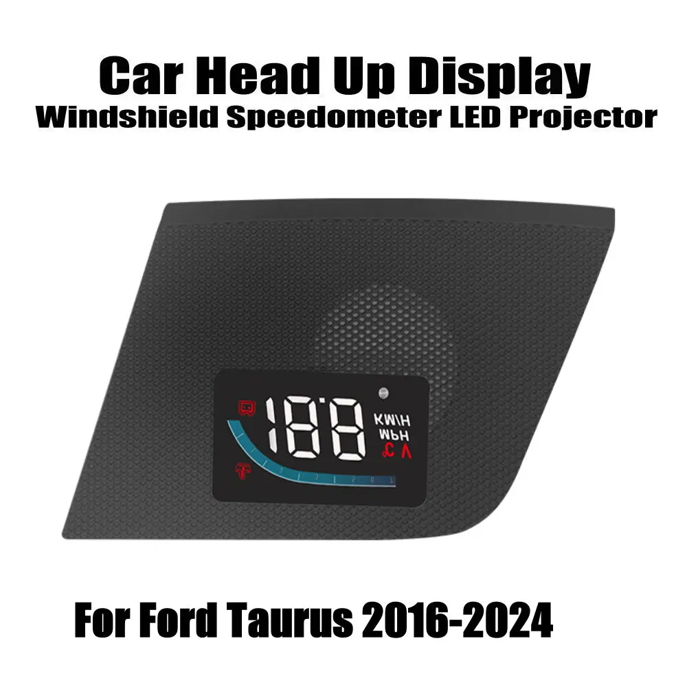 

For Ford Taurus 2016-2024 Car Windshield Speedometer Projector HUD Head Up Display Electronic AUTO Accessories