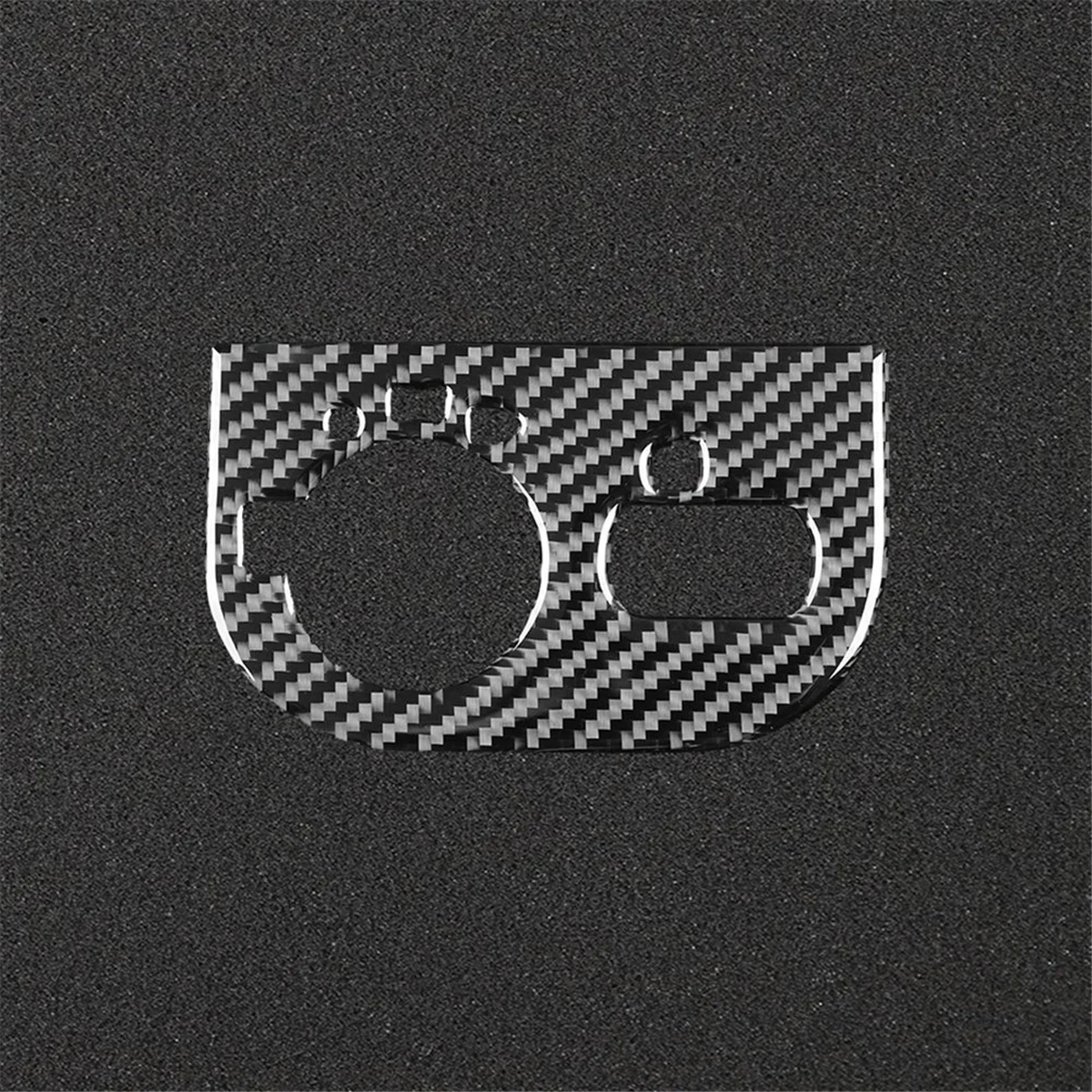 Carbon Fiber for Audi TT 8N 2001-2006 Headlight Switch Frame Cover Trim Decals Sticker Interior Accessories