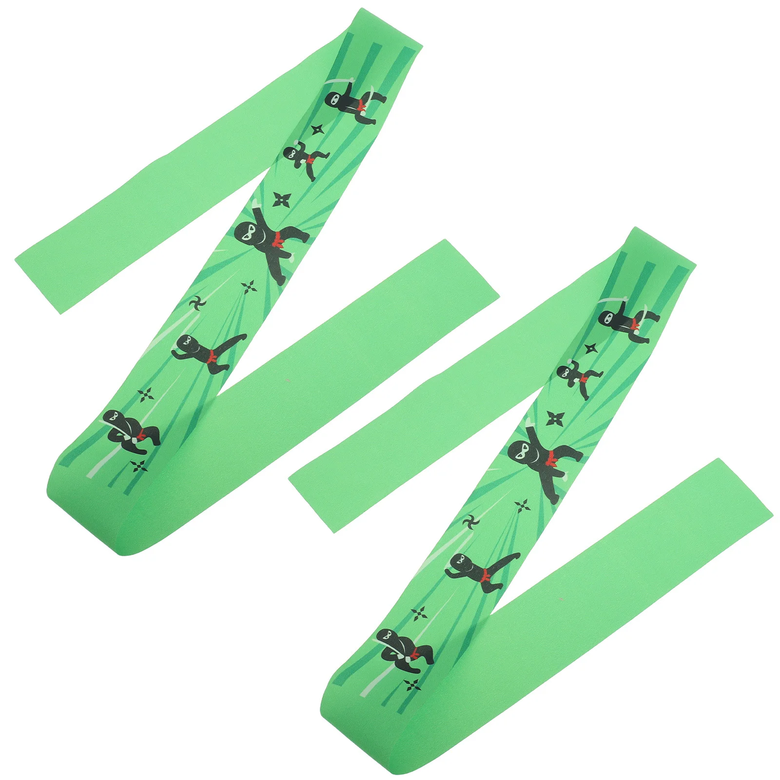 

2Pcs Ninja Karate Headbands Children Martial Arts Performances Parties Costumes Adjustable Longlasting Comfortable
