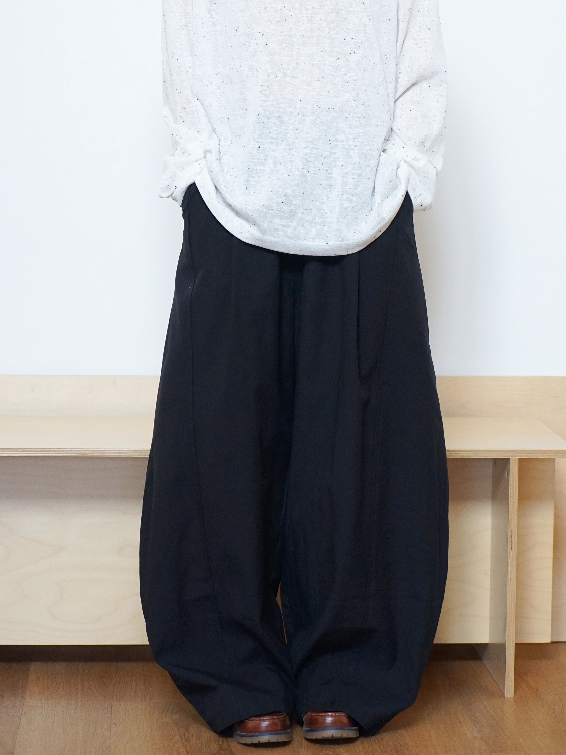 

Свободные брюки с широкими штанинами в американском стиле Cleanfit Loose Fit Knife, ретро-винтажные, с высокой талией, Rylee And Cru, для девочек-подростков