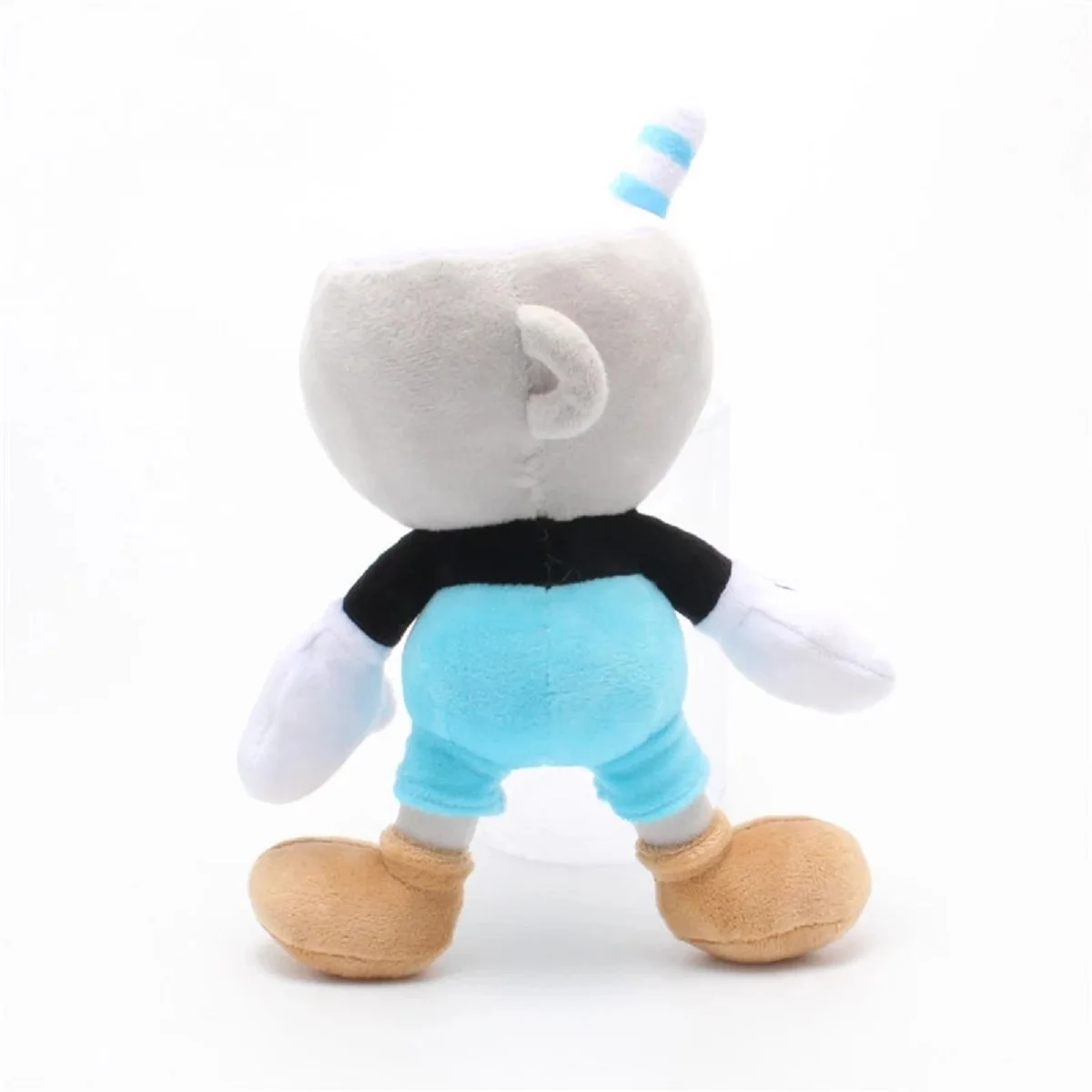 2 pçs/lote Anime Cuphead Brinquedo De Pelúcia Mugman The Devil Lendário Cálice Bonecas De Pelúcia Jogo de Aventura Brinquedos para Crianças Presentes de Aniversário