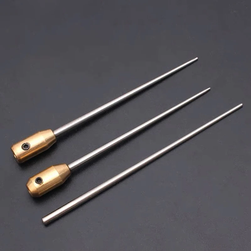 -1Pc high quality Glue Remover Thick Needle Accessories Glue Remover Tapered Steel Needle Steel Needle