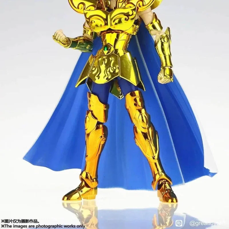Figura de colección mst spot, modelo vívido, personaje sagrado EX gold Leo, Aioria, color normal, adornos de 24K, chasis de colección, regalo