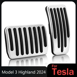 Pedal de freio acelerador para Tesla Model 3, Pedal de liga de alumínio, capas para Tesla Model 3 +, 2022