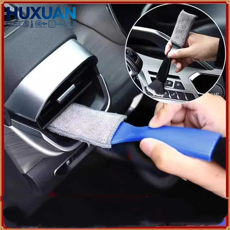 Double Head Guitar Fingerboard Cleaning Brush 1PC Practical Gift for Guitar Players Music Lovers Instrument Maintenance