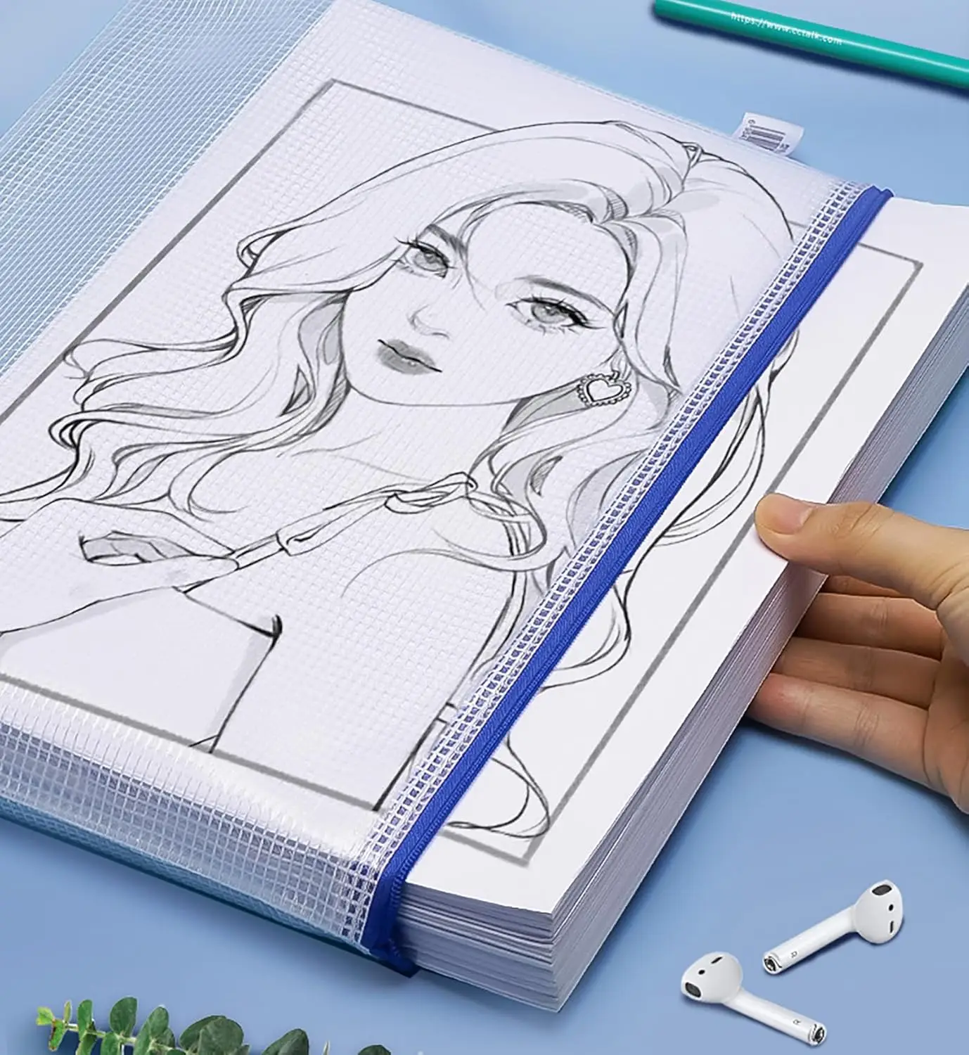 

Сумка для хранения документов на молнии, 10 шт., пластиковые водонепроницаемые конверты для документов формата А4, 13 x 9 дюймов, для учебы и офиса