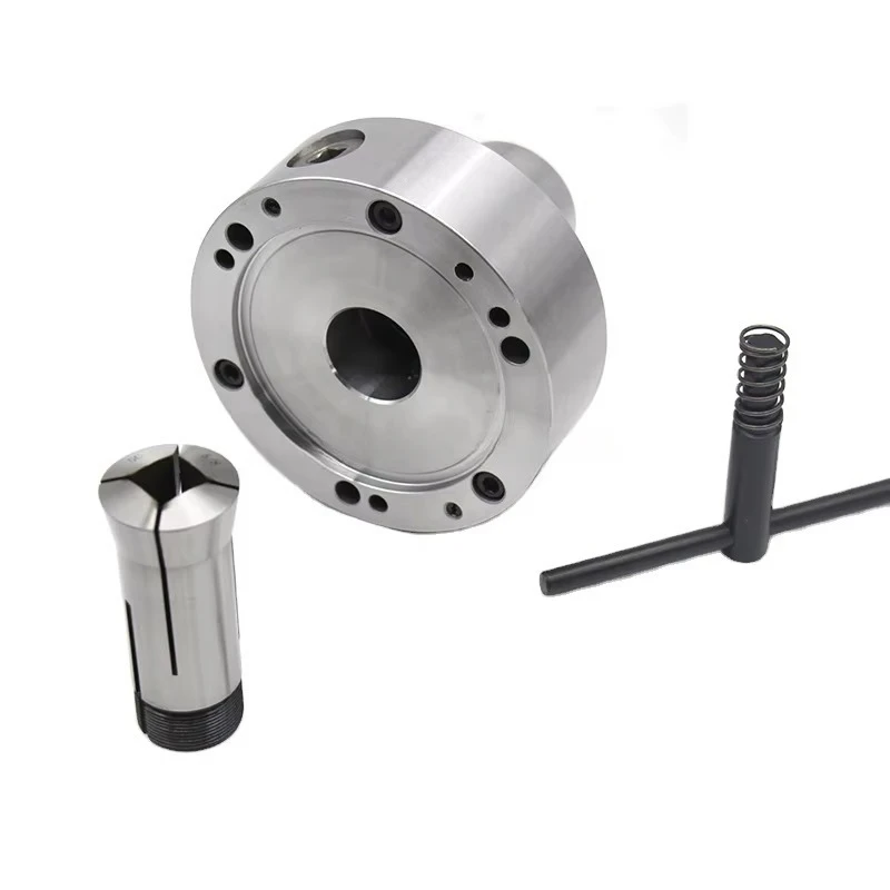 Made in China 5c Collet Fixture Lathe Chuck with Back Plate Suits 5c Fixture 5c D3 D4 D5 D6