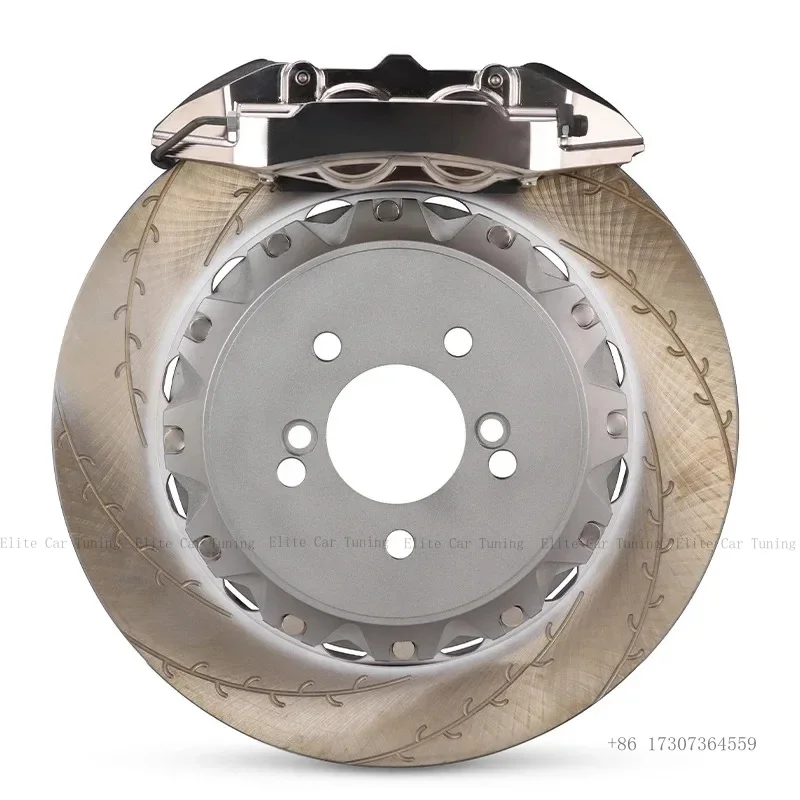 

Модернизированные гоночные задние тормозные суппорты EMB4 из кованого алюминия, 4-поршневые, для стальных тормозных дисков 345/355/380*28 мм, комплект Big Brake Kit R18 R19