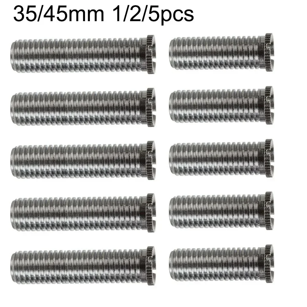 1/2/5pc 35mm 45mm Kitchen Sink Basket Strainer Waste Threaded Screw Connector  Kitchen Sink Strainer Screws Bathroom Products