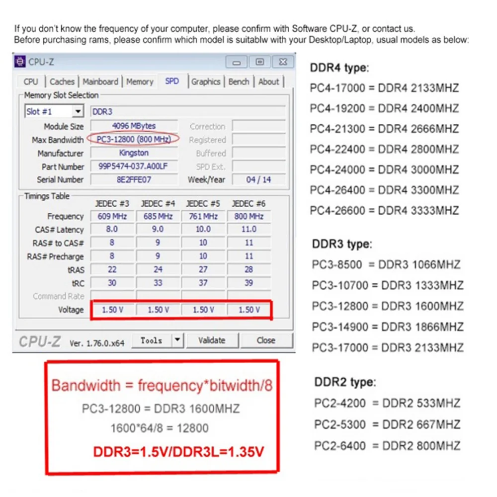 Оперативная Память DDR3L DDR3, 4 ГБ, 8 ГБ, 2133 МГц, 1866 МГц, 1600 МГц, 1333 МГц, 240 контактов, DIMM 1,5 в, модуль памяти RAM