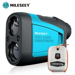 MILESEEY Laser Range Finder PF210,660 yd Golf Rangefinder,600M Golf Distance Meter  Fast Flagpole Lock, Great for Golfing