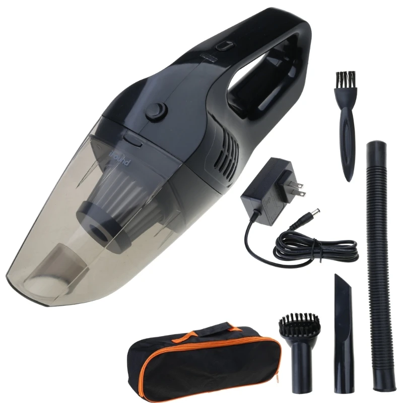 

Handheld Vacuum Cleaner for Car Home Office Cordless Strong Suction Wet Dry Portable Long-Lasting Battery USB Charging AOS