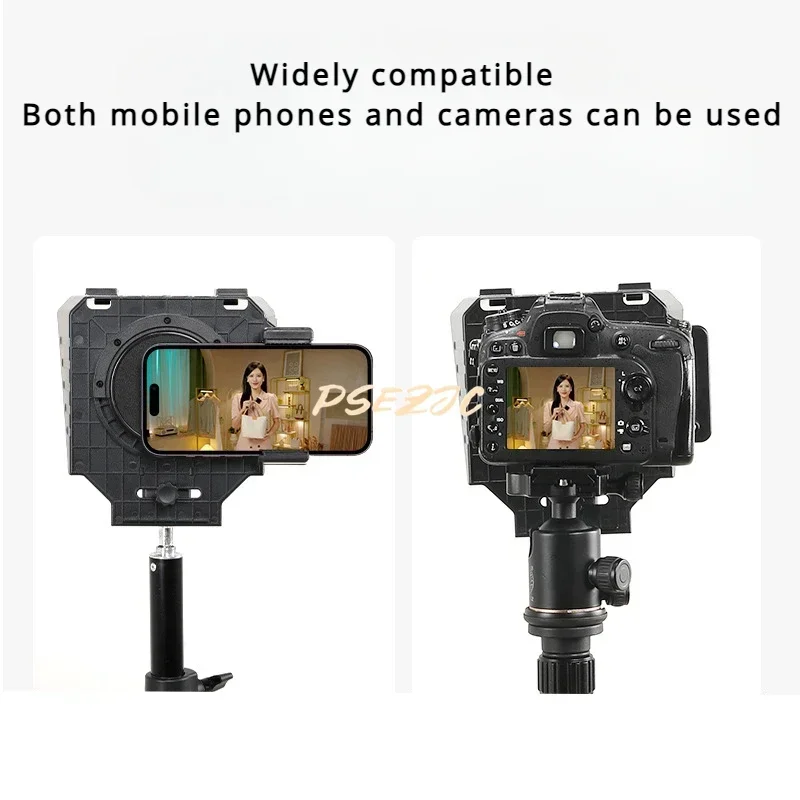 Live Stream Teleprompter Large Screen Mobile SLR Camera Portable Small Specialized Video Recording Speech Teleprompter