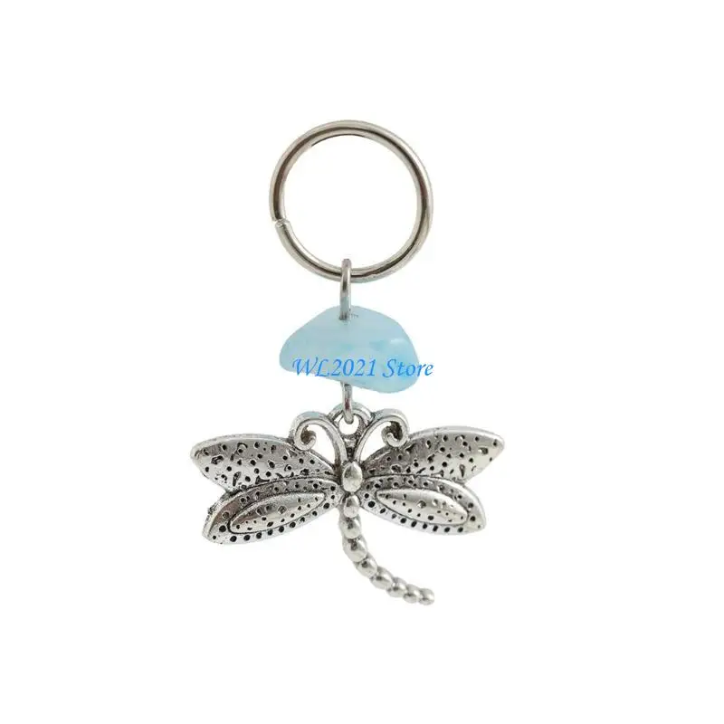 G5GC 6 قطعة خواتم مضفرة ل المجدل جديلة الشعر تجديل خواتم سحرية العرقية كليب تجديل مجوهرات اكسسوارات