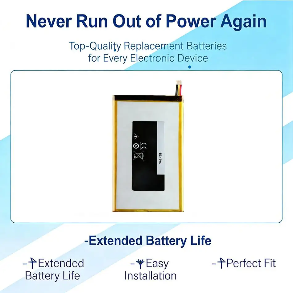 

Tablet Battery P706T 4100Mah For Dell Venue 7 3730 8 3830 T02D T01C T02D002 T02D001 0CJP38 02PDJW