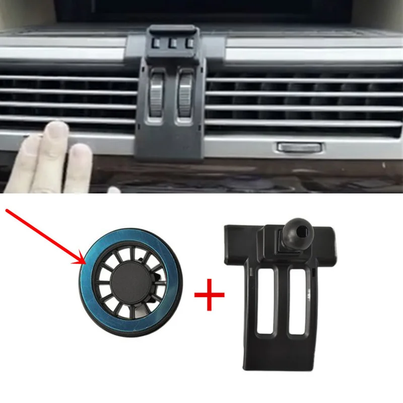 

1Set ABS Material For 2004-2008 BMW E 65 730 740 750 760 Special Car Magnetic Phone Holder Fixed Bracket Stand Mobile