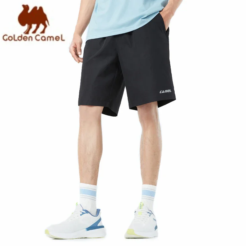 GOLDEN CAMEL Men\'s Sports Shorts Quick-drying Pants for Men Breathable Running Short Gym Fitness Casual Pant 2023 Summer New