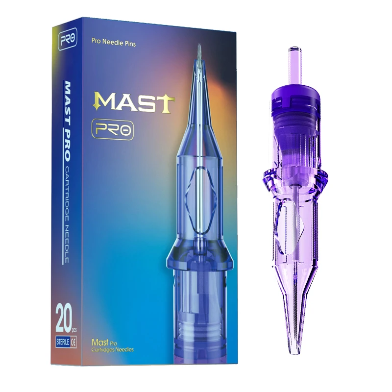Mast Pro 20Pcs/box Professional Permanent Makeup N eedle Cartridge Manufacturer 1001RL 0801RL Tattoo N eedles