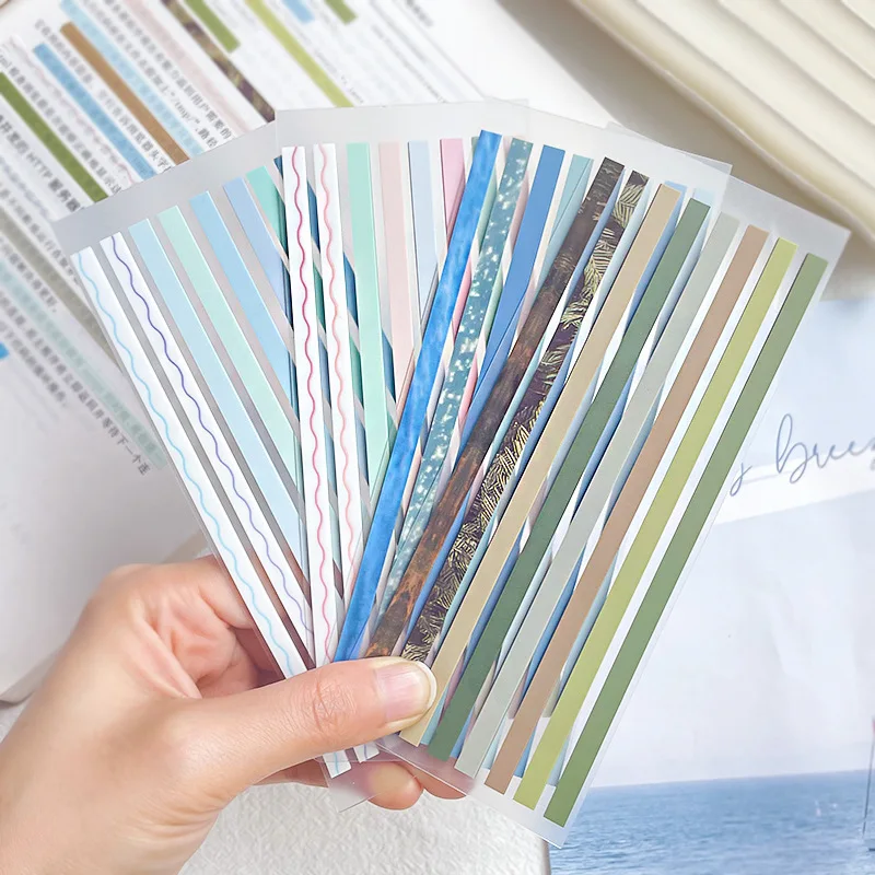 Bloc de notas adhesivo transparente, pegatinas de índice bonitas, marcadores de libros, suministros de papelería estética Kawaii, 160 hojas