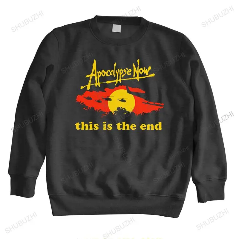 

80s Film Apocalypse Now Movie hoodies Men Crewneck long sleeve This is The End Vietnam War Congo sweatshirt Cotton hoody