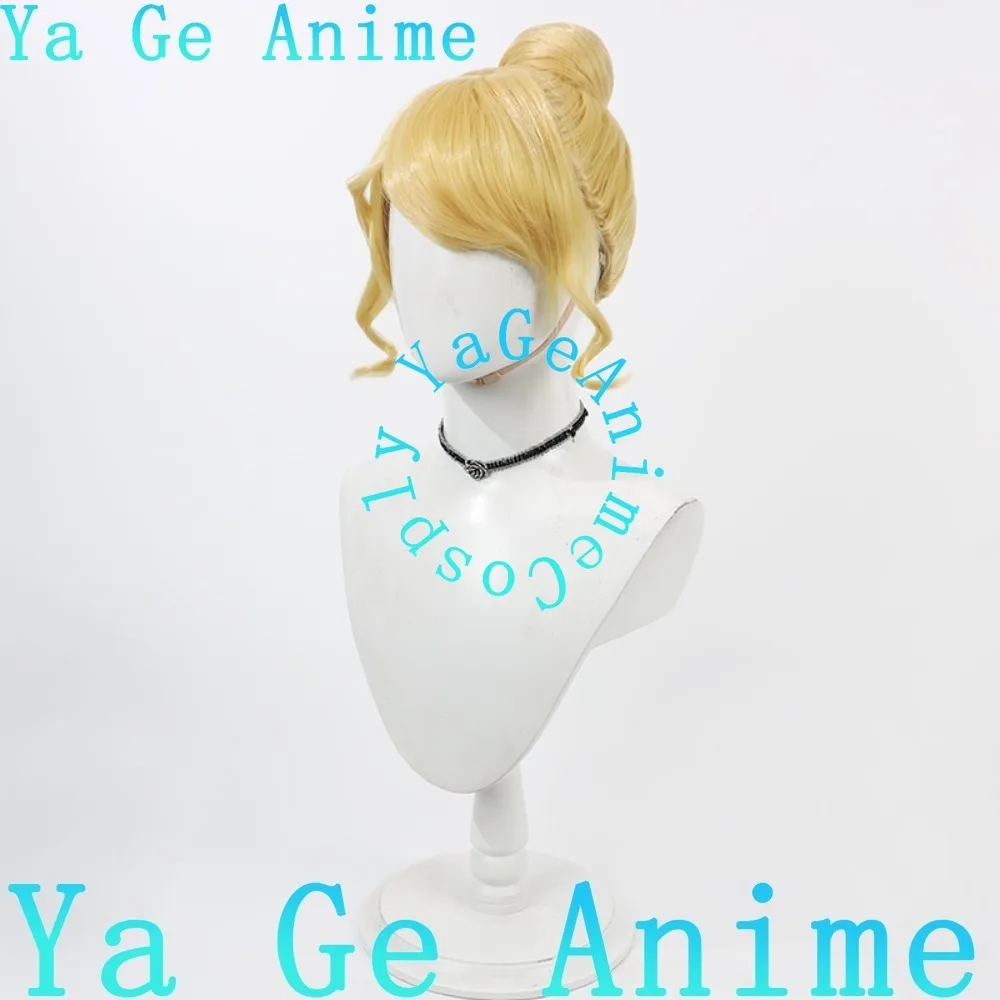 야 게 애니메이션 스토어 프린세스 그레이 걸 코스프레 가발 애니메이션 게임 할로윈 카니발 파티 합성 내열성 헤어