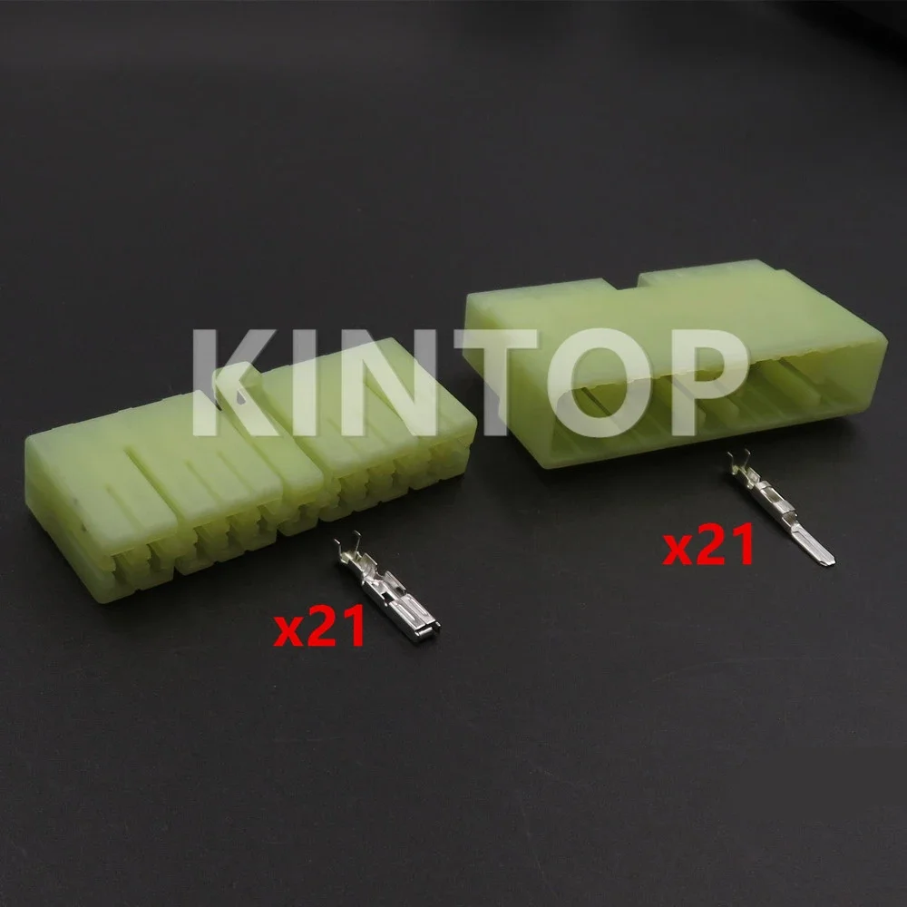 

1 Set 21 Pins AC Assembly Auto Unsealed Adapter 172510-1 172501-1 Car Electrical Connector Automobile Wire Harness Socket