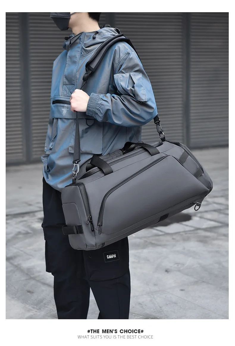 Golf Boston Tasche Golf Kleidung Reisetasche Große Kapazität Business Rucksack Multifunktions Sport Fitness Trocken Und Nass Trennung – Detail 11