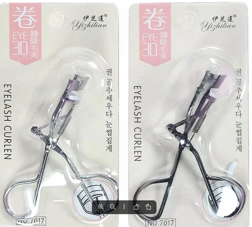 MJ 3D Eyelash Curler Natural Curl Portable Beauty Beauty Tool Three Dimensional Integral Eyelash Tweezer Accessories One Pack