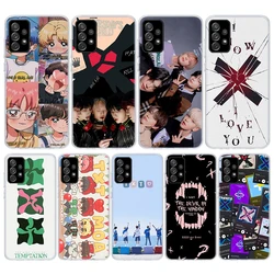 T-Txt Boy Band Kpop Soft Phone Case For Samsung Galaxy A14 A13 A12 A15 A54 A53 A52 A55 A34 A33 A32 A35 A24 A23 A22 A25 A04S A03S