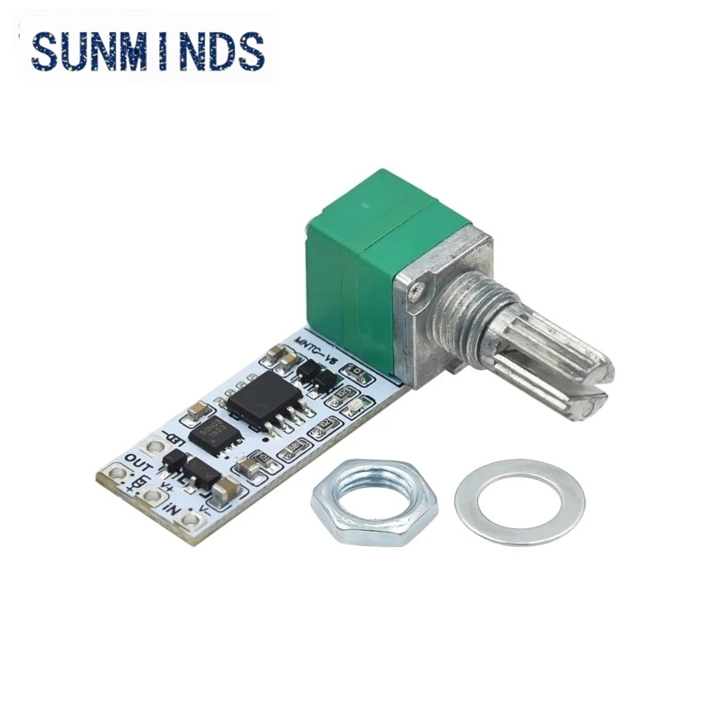LED constant pressure dimmer control module table lamp stepless knob potentiometer live stream fill light dimmer small